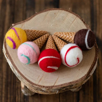 KMK - Handmade Felt + Knitted Mini Props