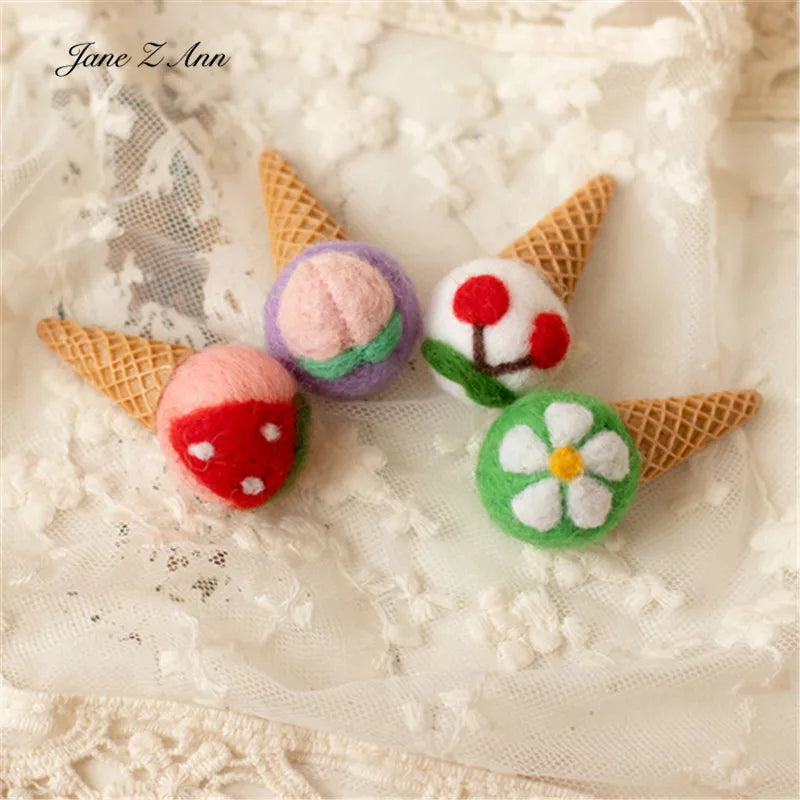 KMK - Handmade Felt + Knitted Mini Props