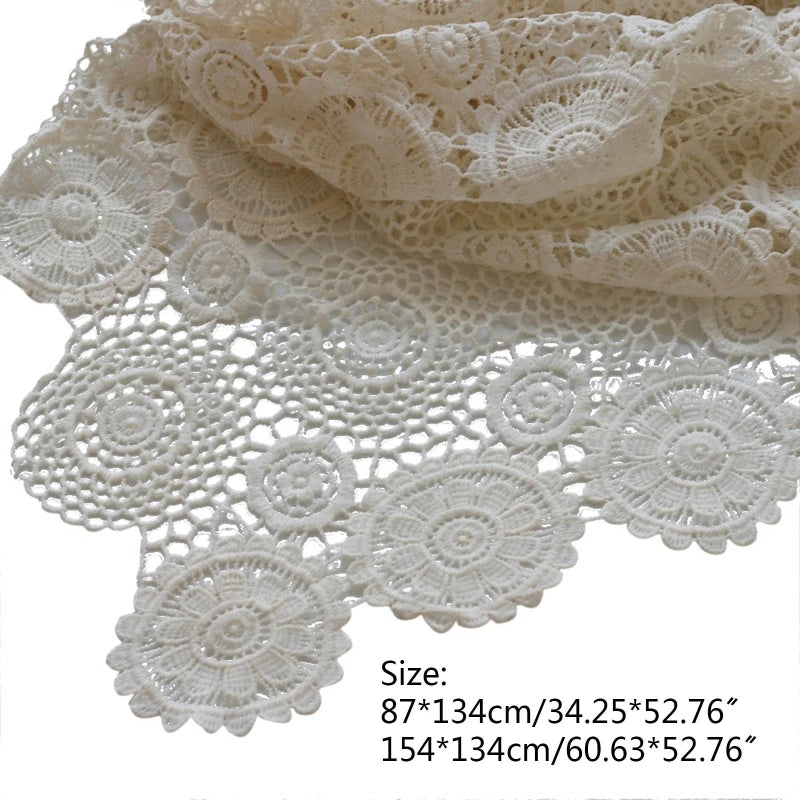 KMK - Hollow Lace Blanket - 2 Sizes