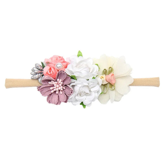 KMK - Infant floral headband