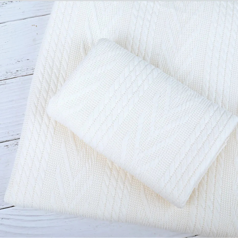 KMK - Knit Blanket,Pillow Wrap Set