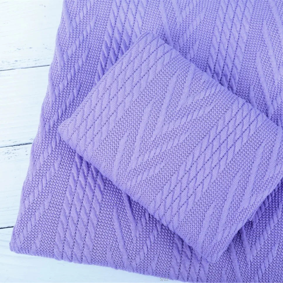 KMK - Knit Blanket,Pillow Wrap Set