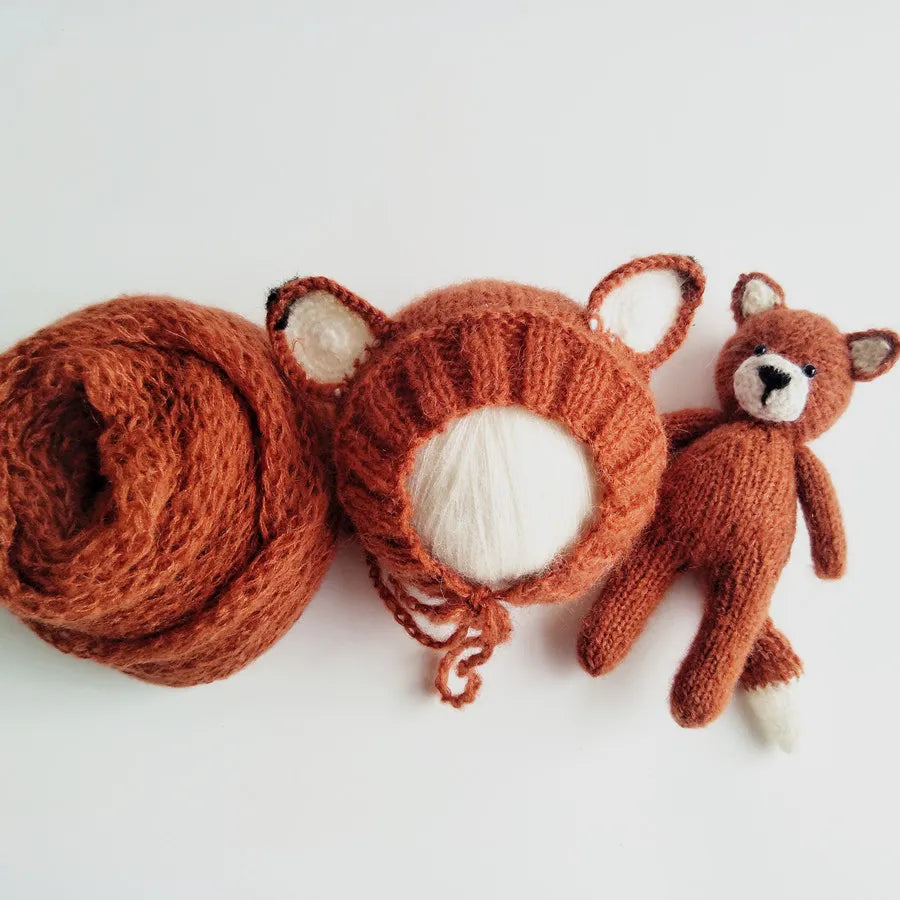 KMK - Knitted Fox Styling Set