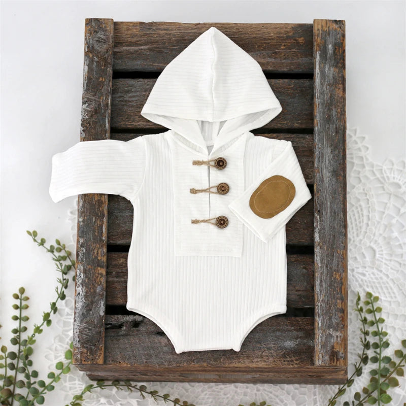 KMK - Knitted Romper Hooded Boys romper