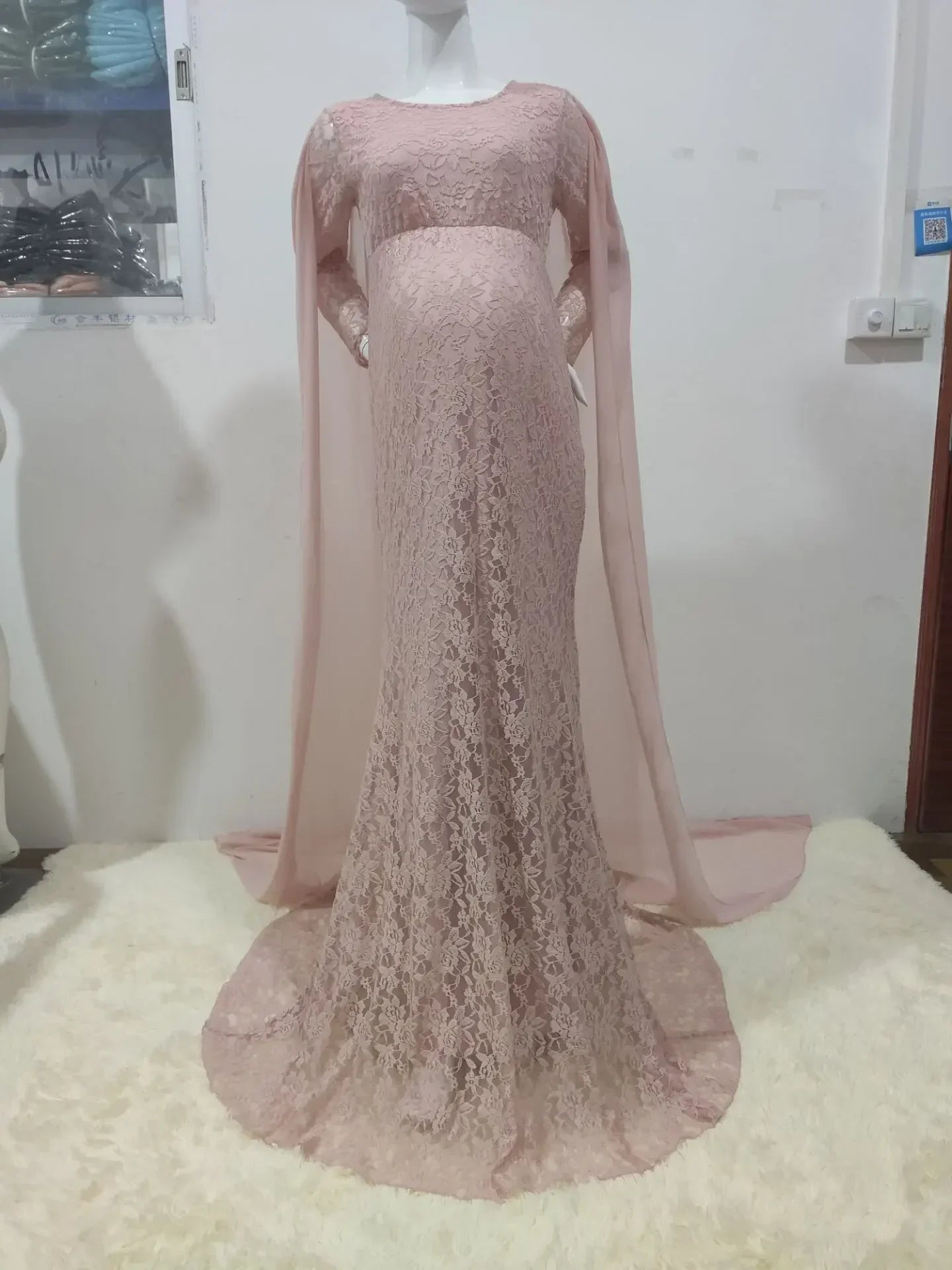 KMK - Lace Maxi Gown