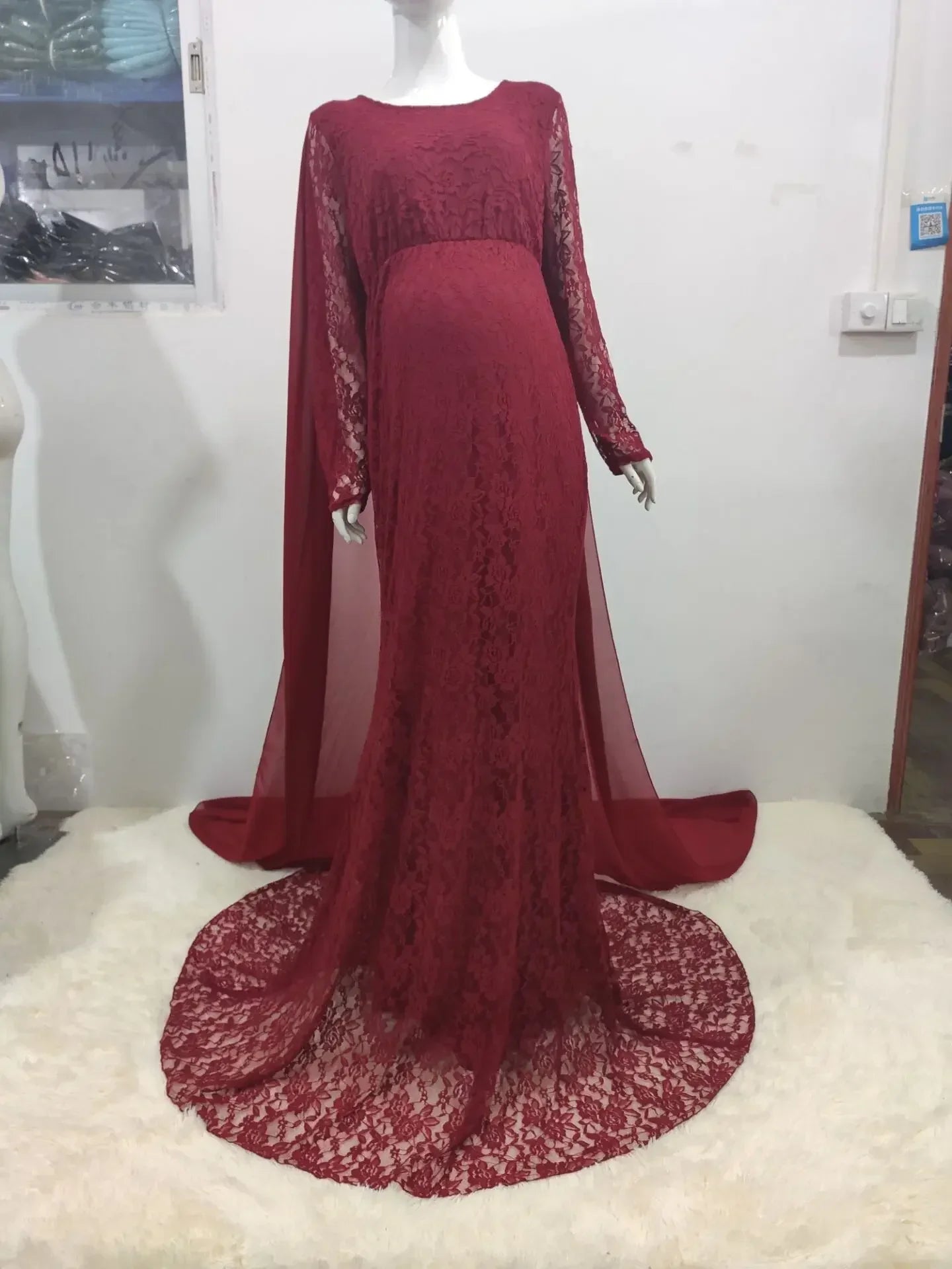 KMK - Lace Maxi Gown