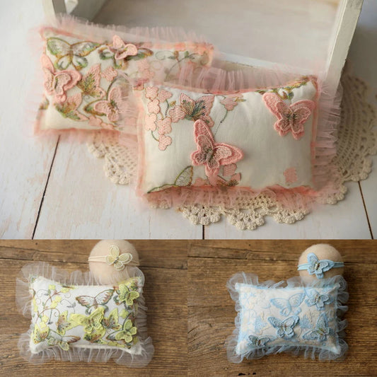 KMK - Lace Posing Pillow + Headband Set