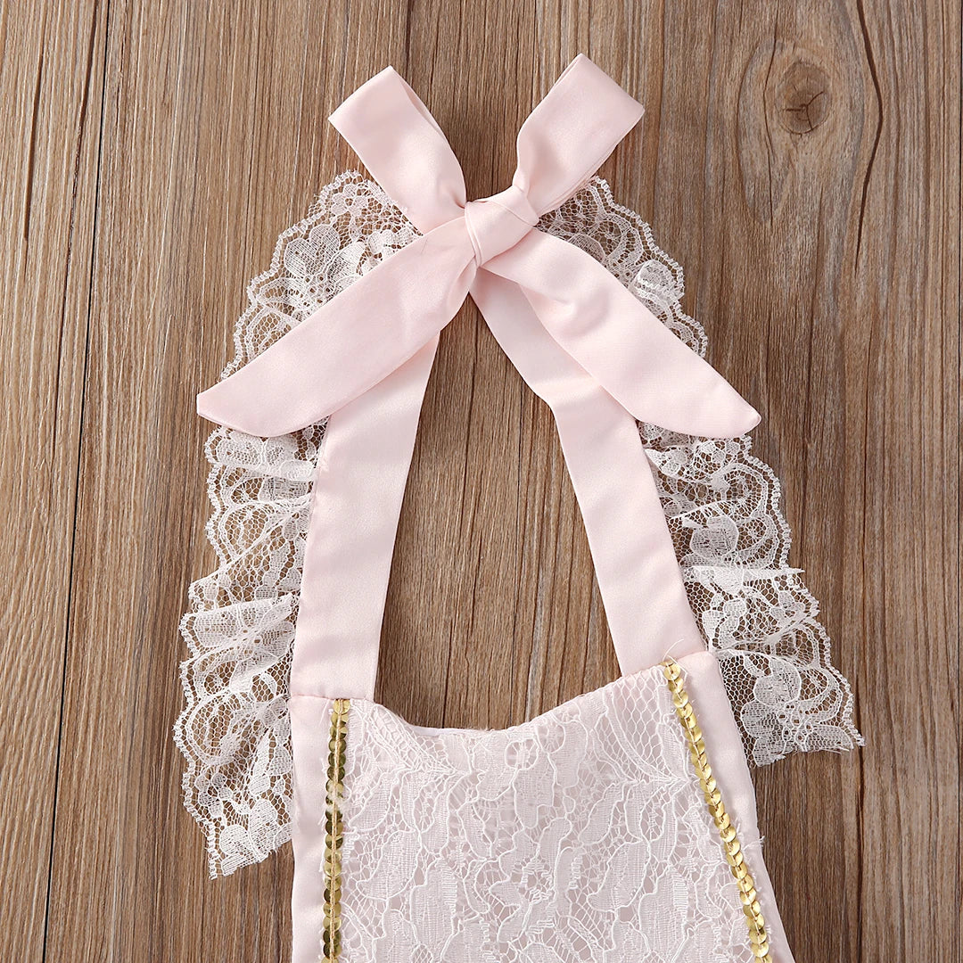 KMK - Lace Romper +Tutu Skirt