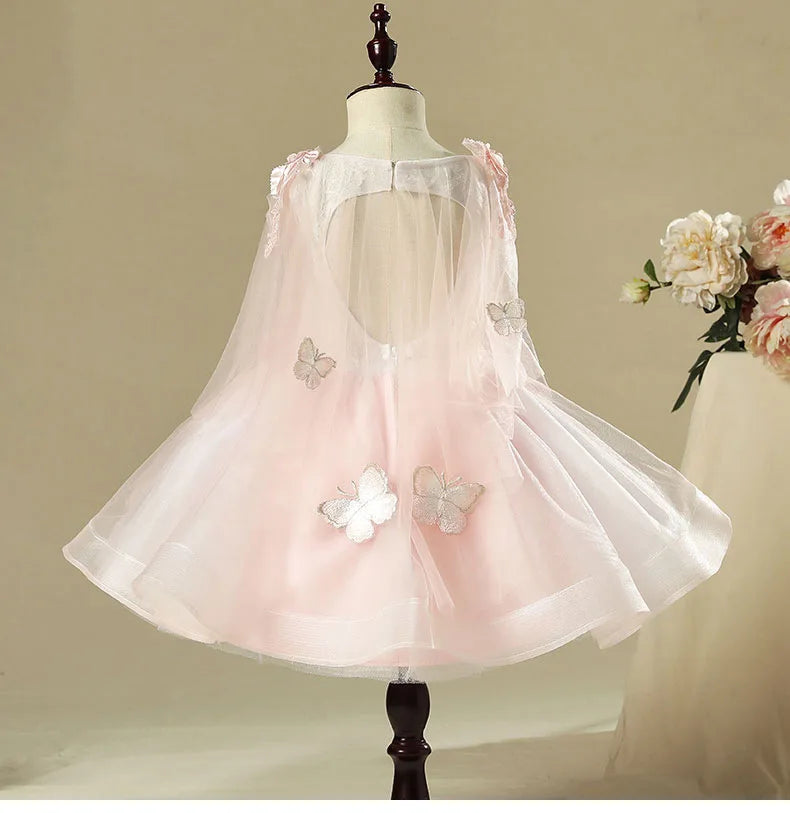 KMK - Lace and Tulle Flower Dress