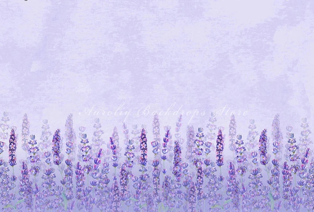 KMK - Lilac Garden Backdrop