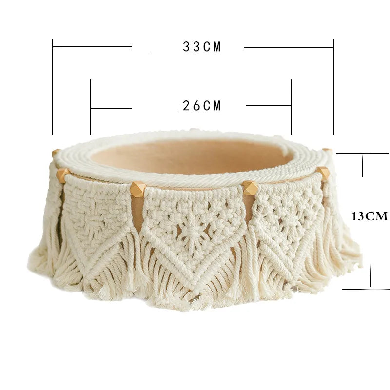 KMK - Macrame Prop Bucket