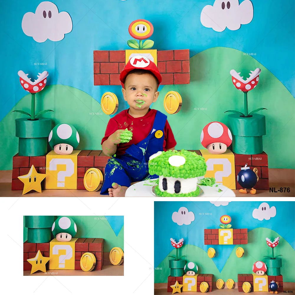 KMK - Mario Backdrop