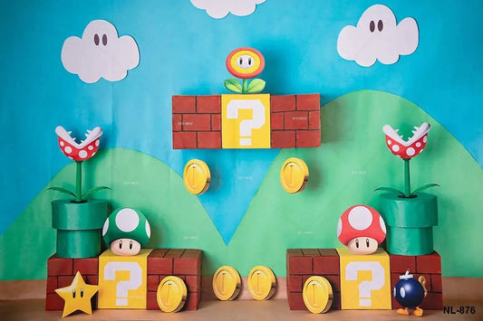 KMK - Mario Backdrop