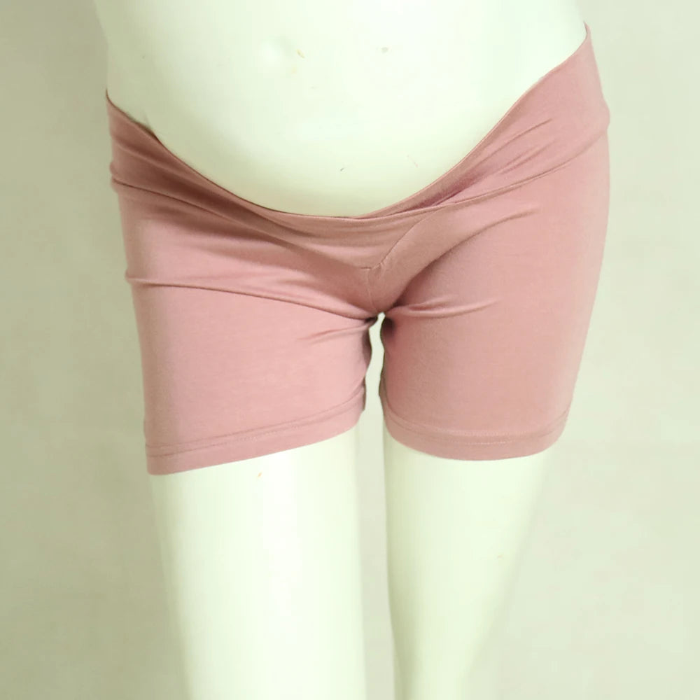 KMK - Maternity Cotton Stretchy Shorts