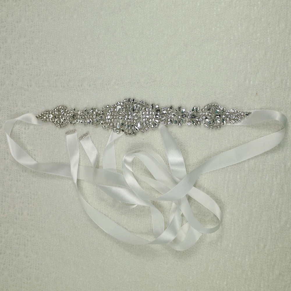 KMK - Maternity Rhinestone Belt Sash