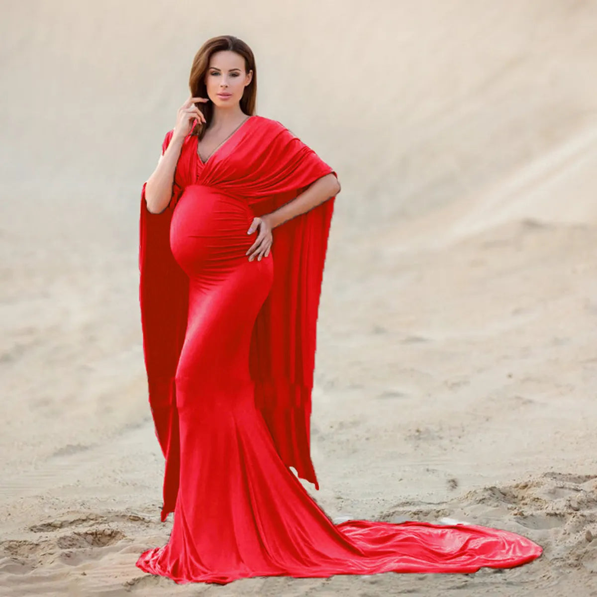 KMK - Maternity Soft Stretchy Gown