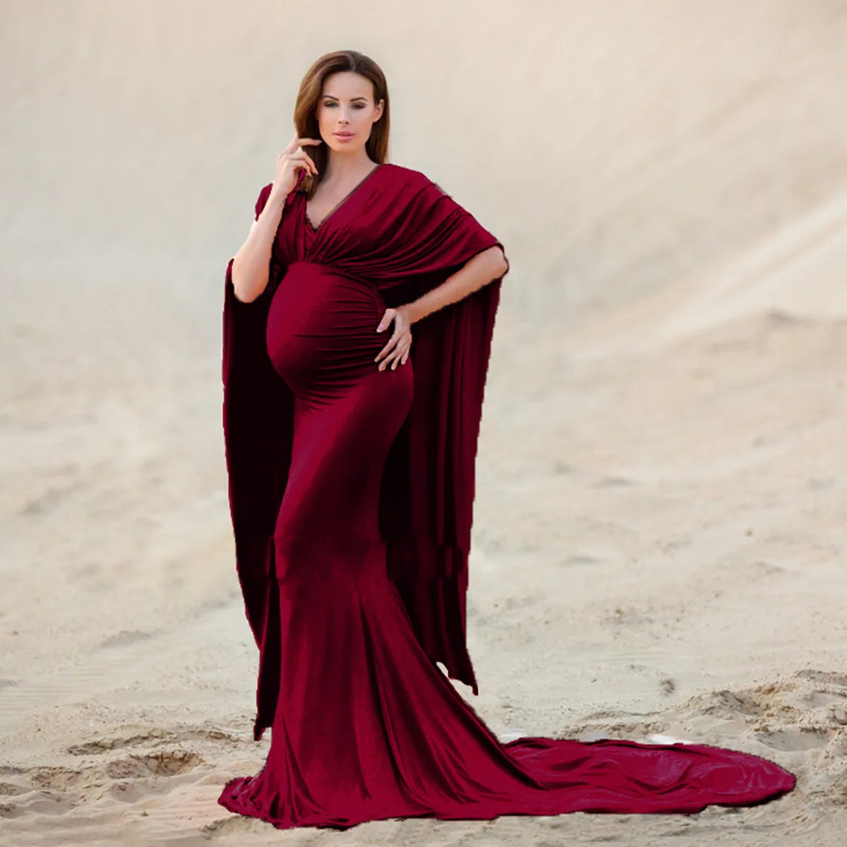 KMK - Maternity Soft Stretchy Gown