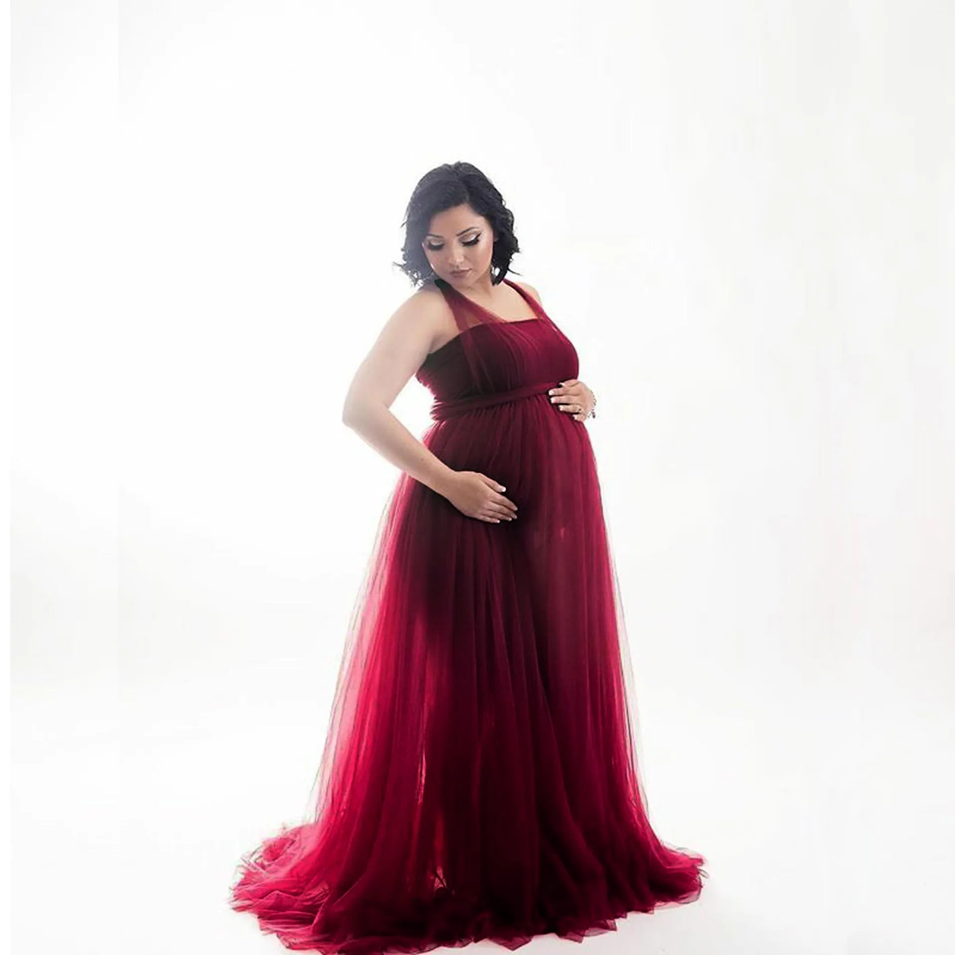 KMK - Maternity Tulle Gown