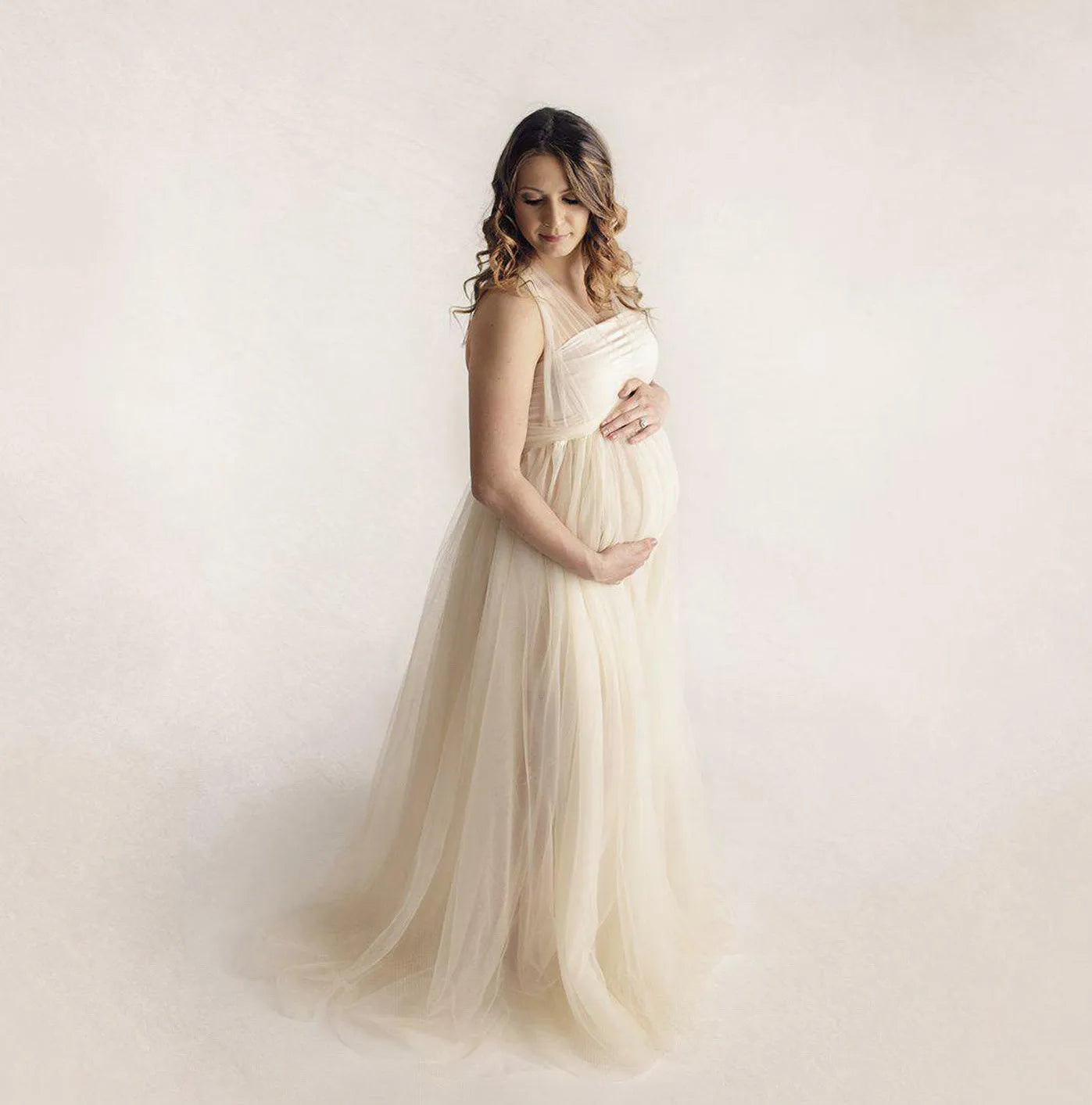 KMK - Maternity Tulle Gown