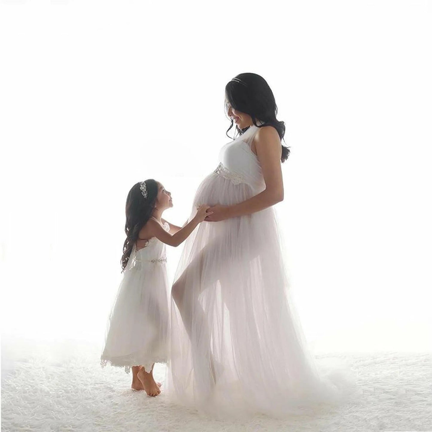 KMK - Maternity Tulle Gown