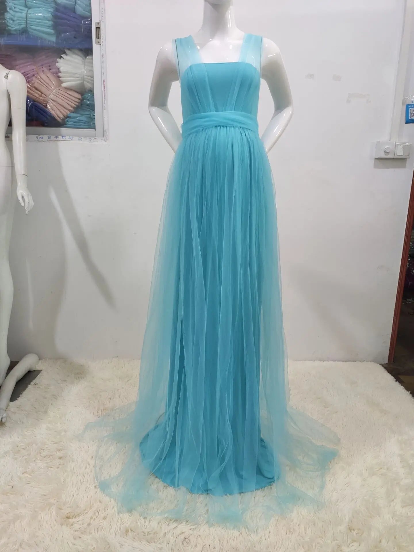 KMK - Maternity Tulle Gown