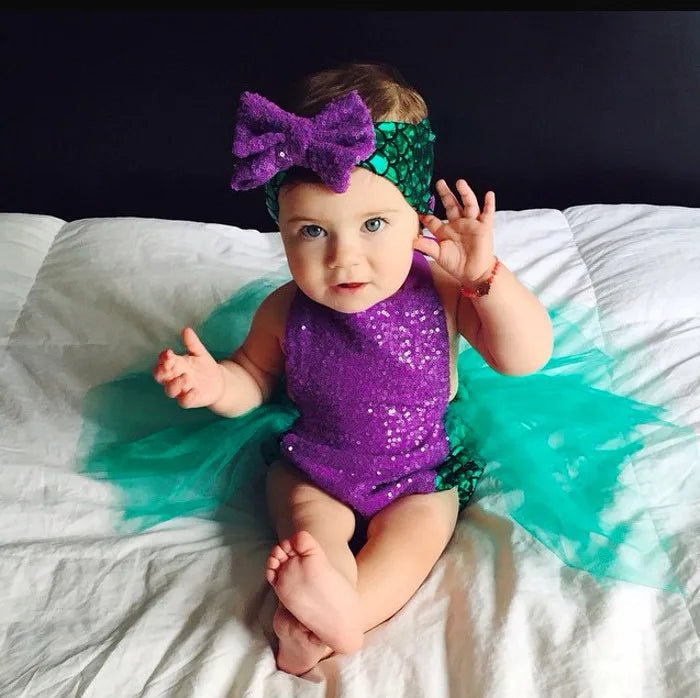 KMK - Mermaid Romper + Headband