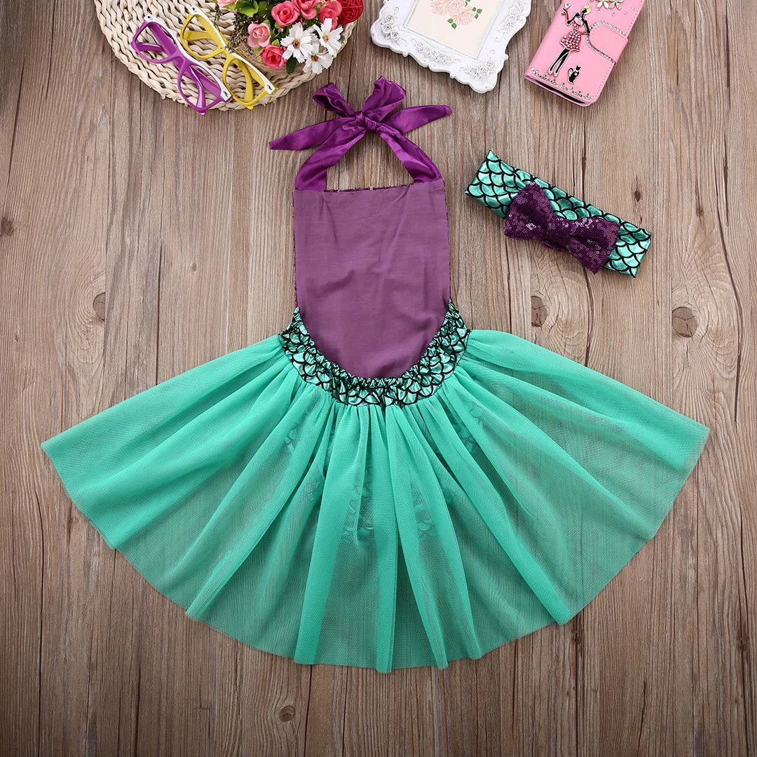 KMK - Mermaid Romper + Headband