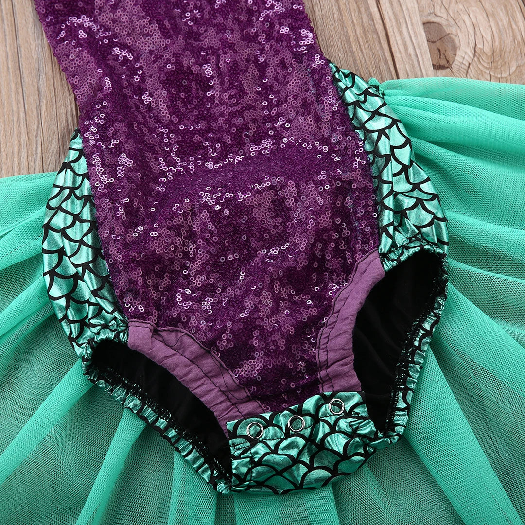 KMK - Mermaid Romper + Headband