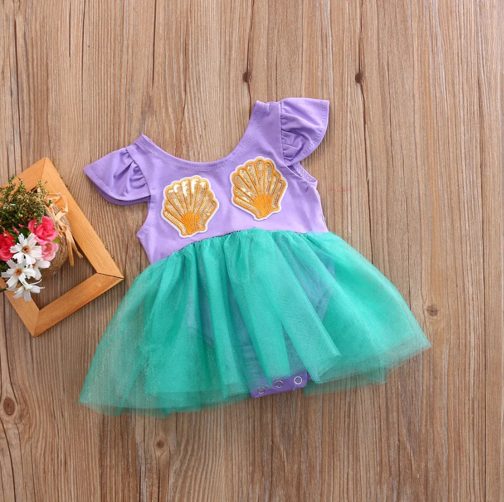 KMK - Mermaid Shell Tutu Dress