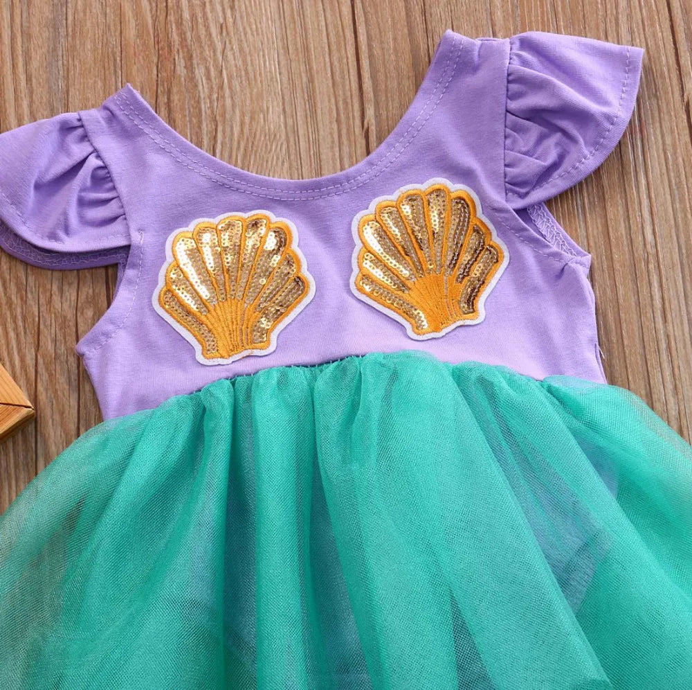 KMK - Mermaid Shell Tutu Dress