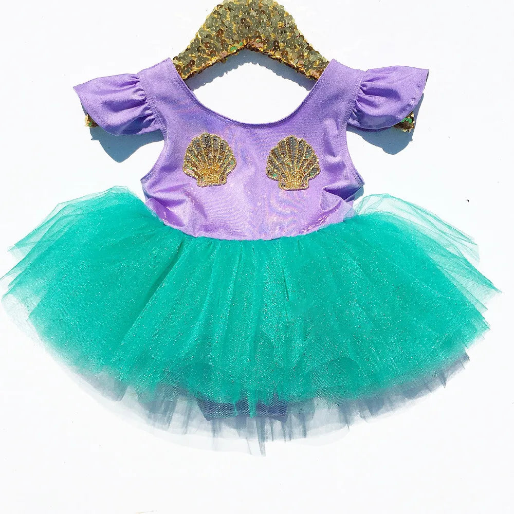 KMK - Mermaid Shell Tutu Dress