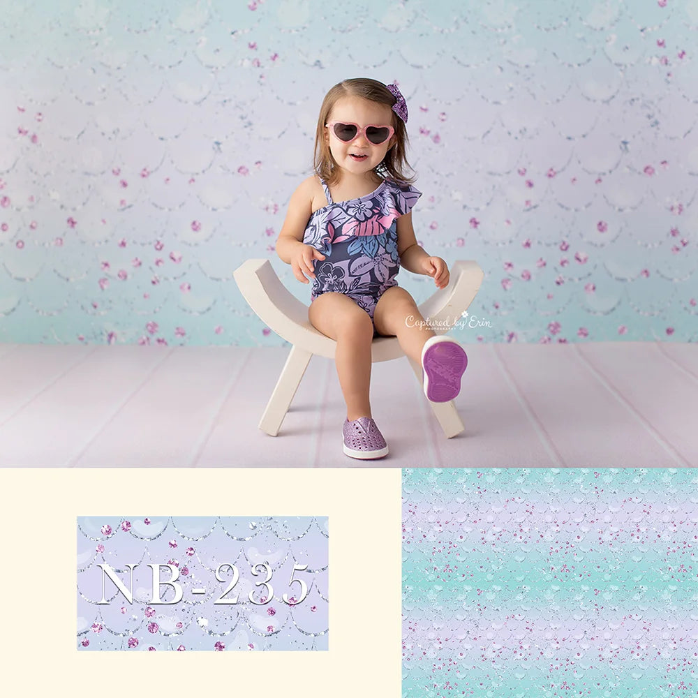 KMK - Mermaid Shine Watercolour backdrop