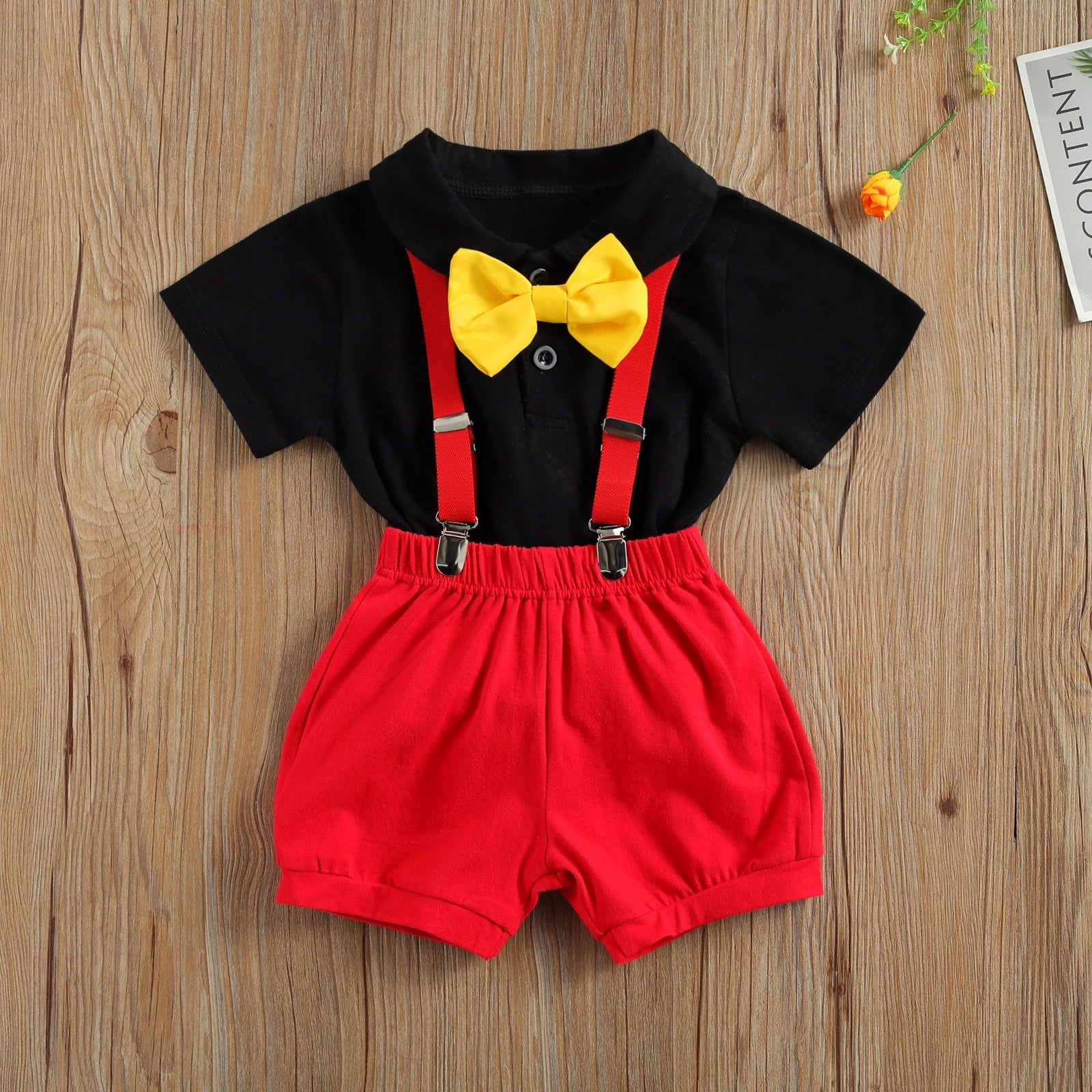 KMK - Mickey Mouse Romper Set