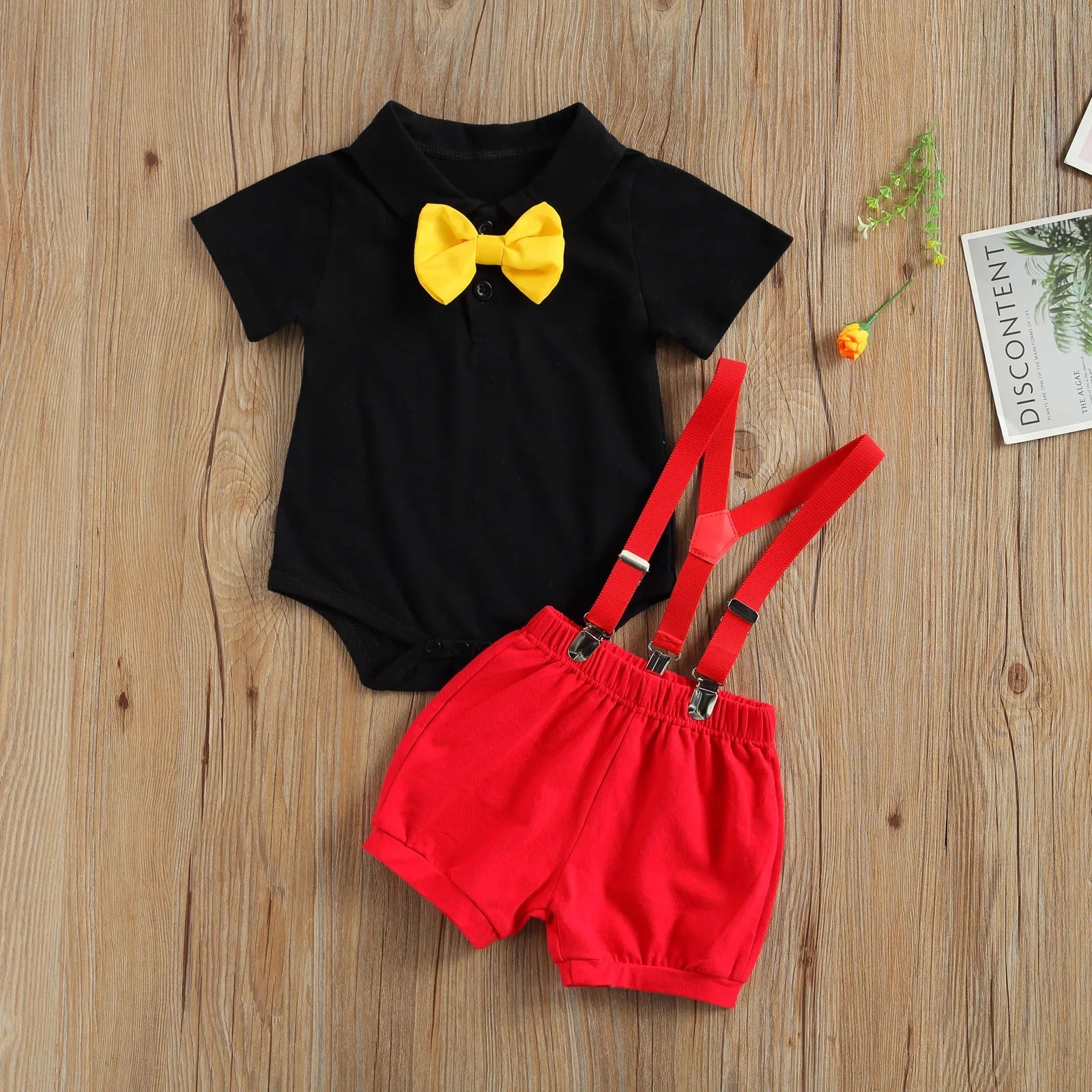 KMK - Mickey Mouse Romper Set