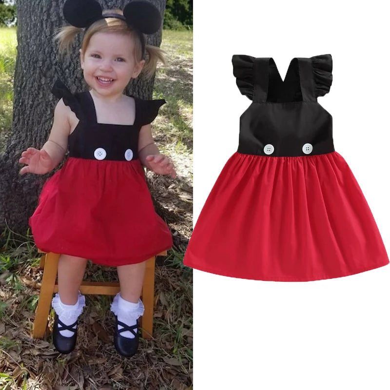 KMK - Minnie Mouse Bowknot Dress