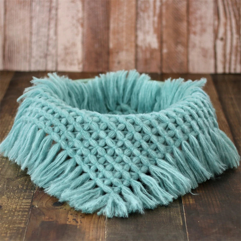 KMK - Mohair Knitted Mat 50cm Square Blanket