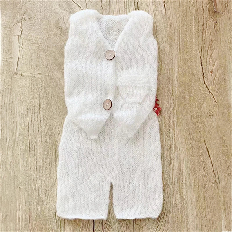 KMK - Mohair Knitted Vest Set