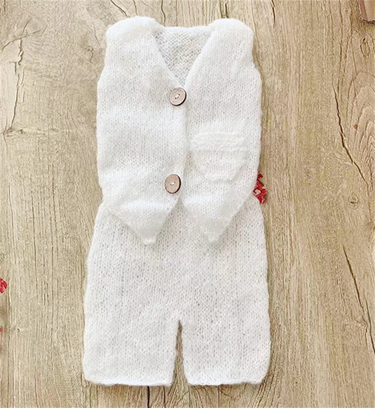 KMK - Mohair Knitted Vest Set