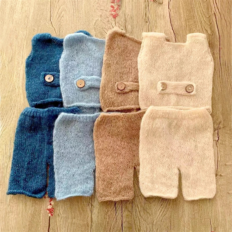 KMK - Mohair Knitted Vest Set