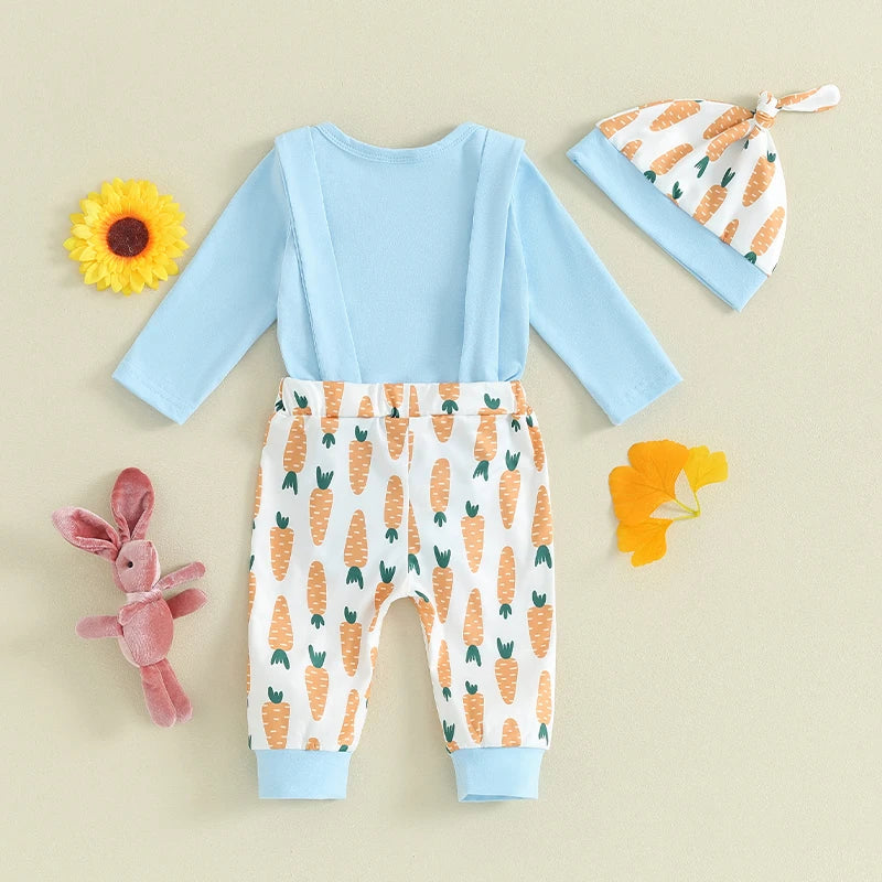 KMK - My First Easter Print Romper Set