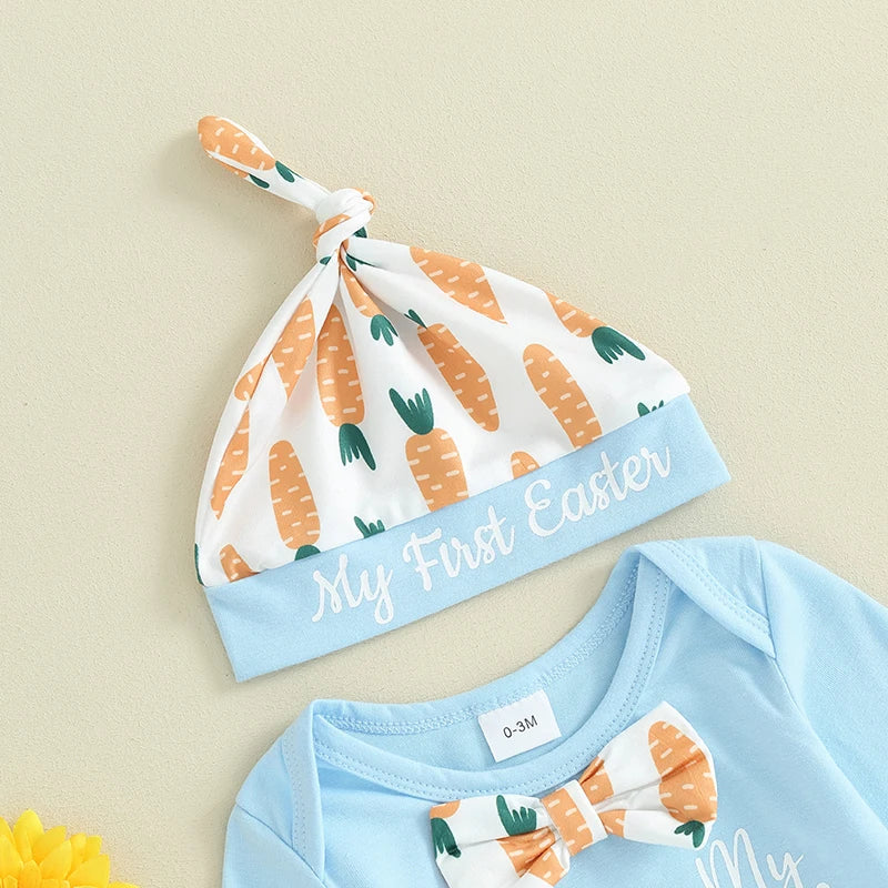 KMK - My First Easter Print Romper Set