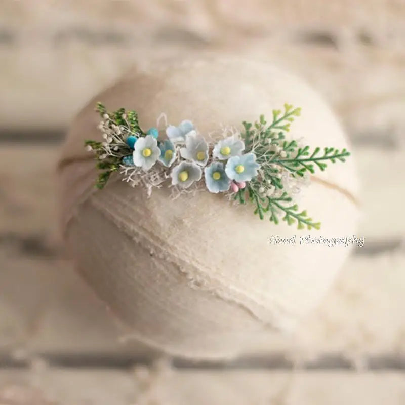 KMK - Natural Flower Headband Tiebacks