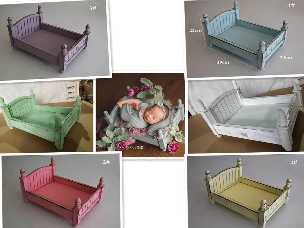 KMK - Newborn Baby Bed Photography Prop