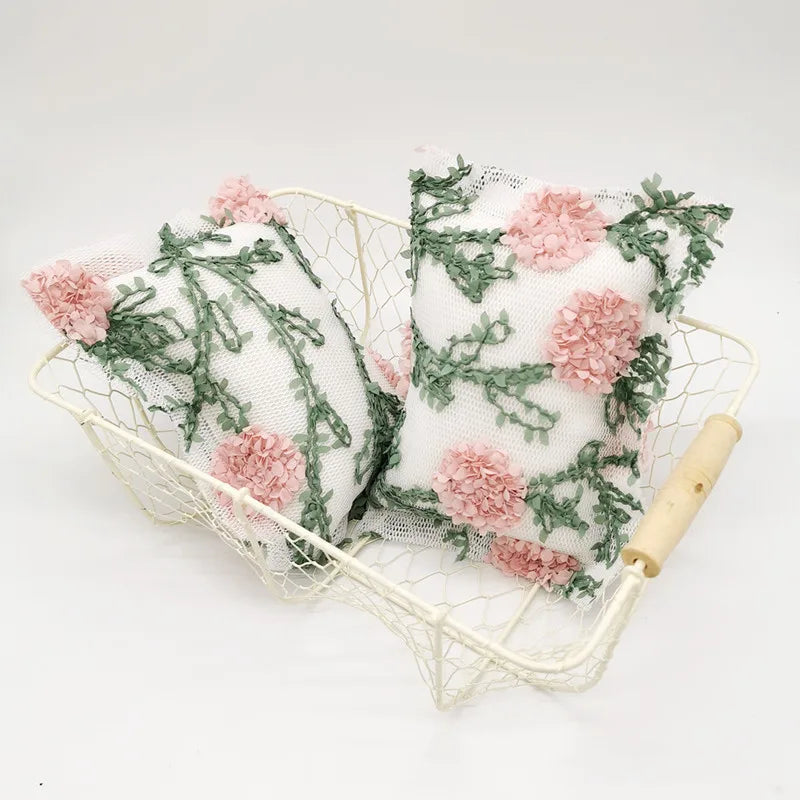 KMK - Newborn Floral Lace Pillow