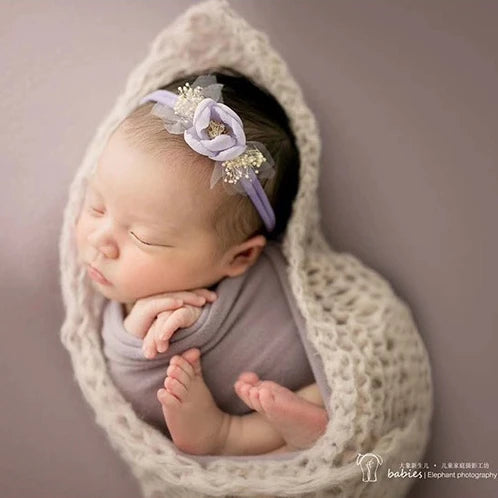 KMK - Newborn Flower Headband