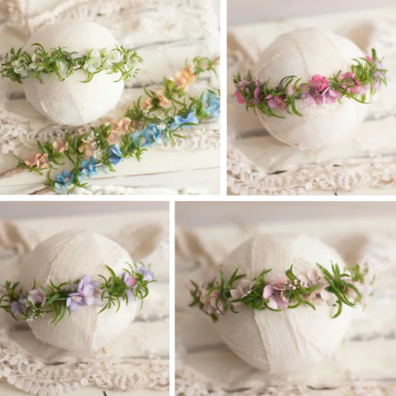 KMK - Newborn Flower Headband