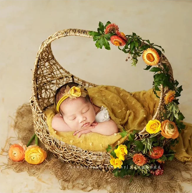 KMK - Newborn Flower Headband