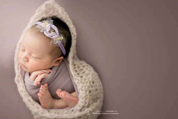 KMK - Newborn Flower Headband