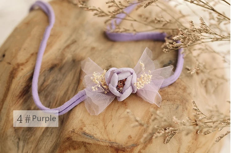 KMK - Newborn Flower Headband