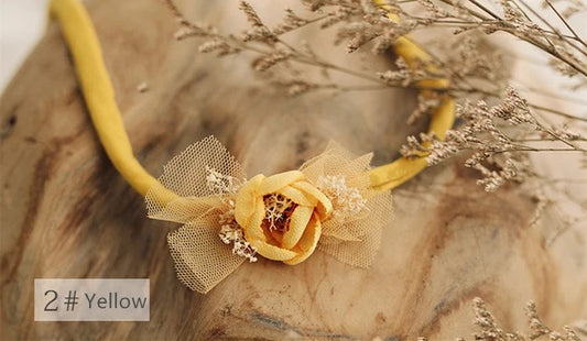 KMK - Newborn Flower Headband